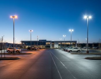 led parking lot lights