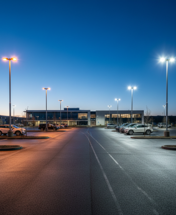 led parking lot lights