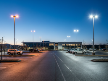 led parking lot lights