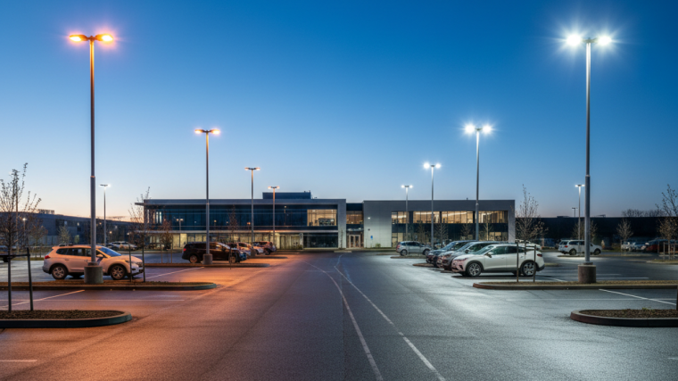 led parking lot lights